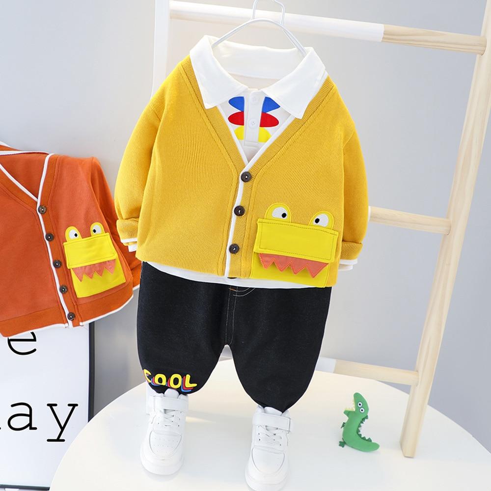 Toddler Baby Boy Cartoon 3 Pcs/sets - MomyMall