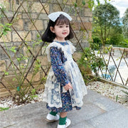 Autumn Girls Fashion Floral Dresses 1-6 Years - MomyMall