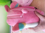 Baby Girls 3D Unicorn Backpacks Cute Plush School Bags - MomyMall