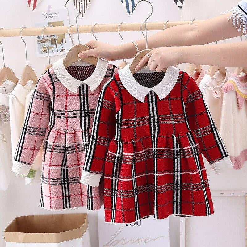 Girls Toddler Dresses Winter Costume 2-6Y - MomyMall