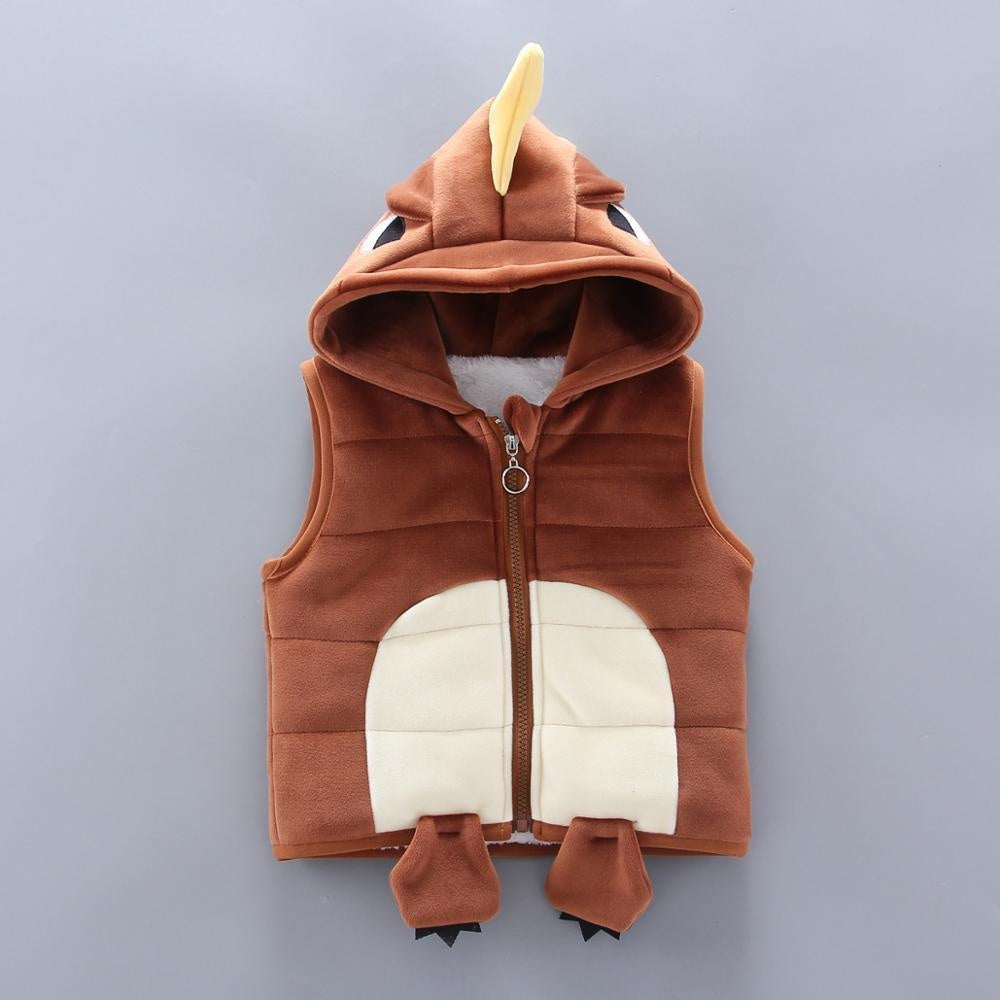 Baby Clothing Sets Casual Winter Cartoon Thick Warm 3Pcs Outfits - MomyMall