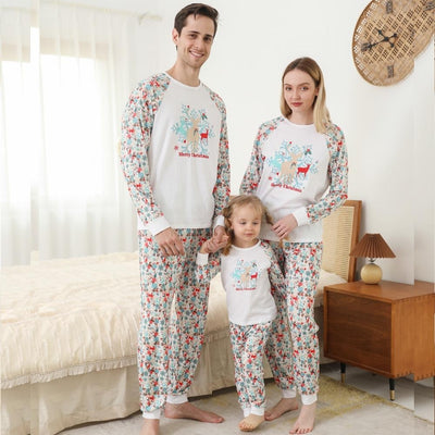 Family Matching Christmas Pajamas Set Family Look - MomyMall