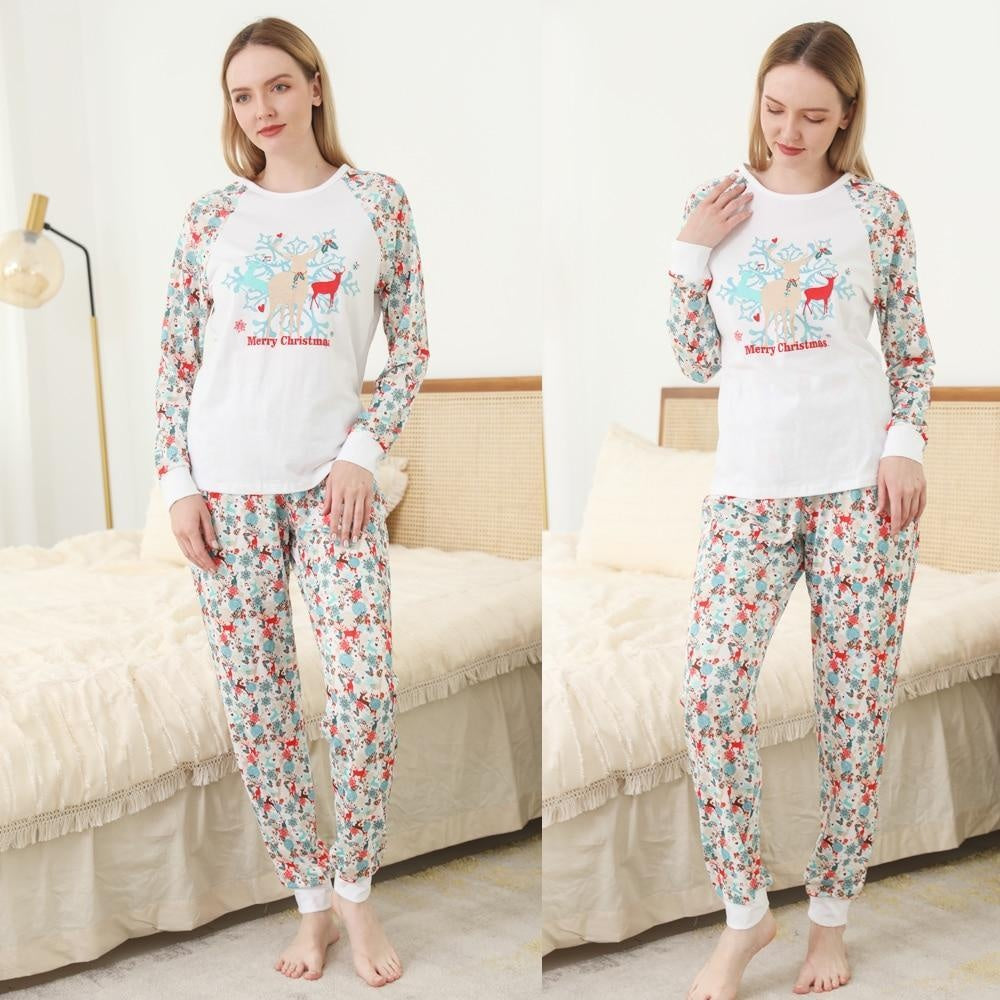 Family Matching Christmas Pajamas Set Family Look - MomyMall