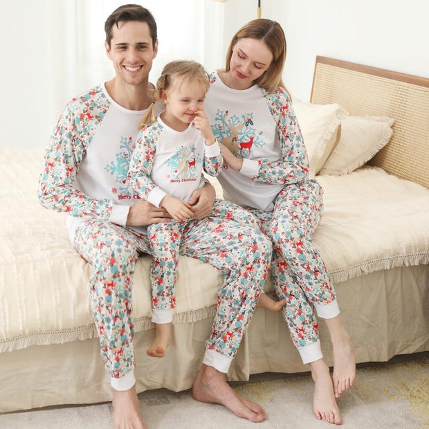 Family Matching Christmas Pajamas Set Family Look - MomyMall