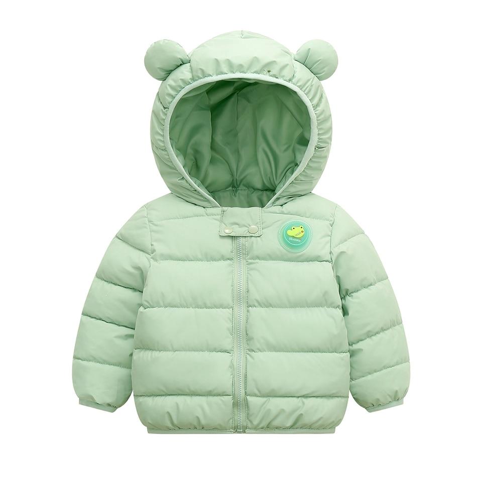 Winter Boys Girls Padded Down Jacket Outerwear Coat