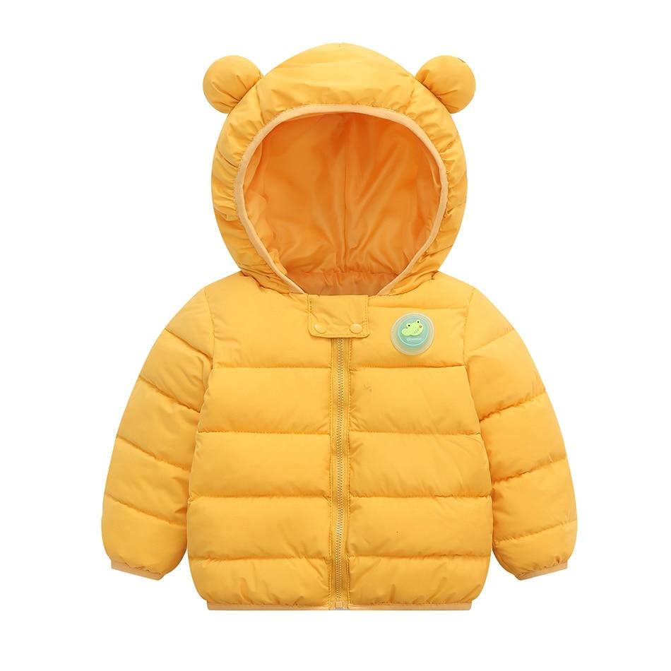 Winter Jungen Mädchen gepolsterte Daunenjacke Oberbekleidung Mantel