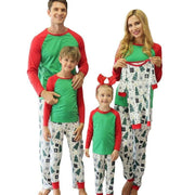 Pyjamas assortis pour la famille de Noël Tenues de vêtements de nuit pour parents et enfants 