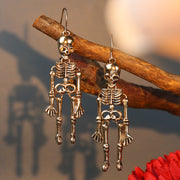 Halloween Vintage Skull Pendent Earrings - MomyMall