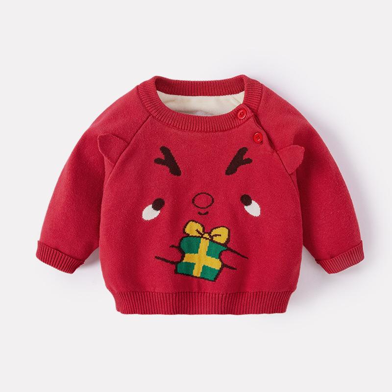 Baby Winter Knitwear Cotton Long Sleeved Sweater