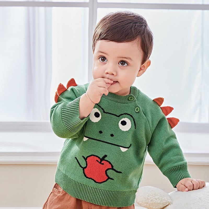 Baby Winter Knitwear Cotton Long Sleeved Sweater