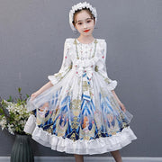 Original Design Kid Girl Princess Skirt Lolita Dress 4-14 Years - MomyMall