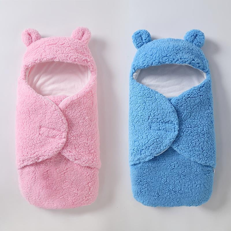 Baby Quilt Towel Cashmere Cotton Thickened Warm Sleeping Bag - MomyMall