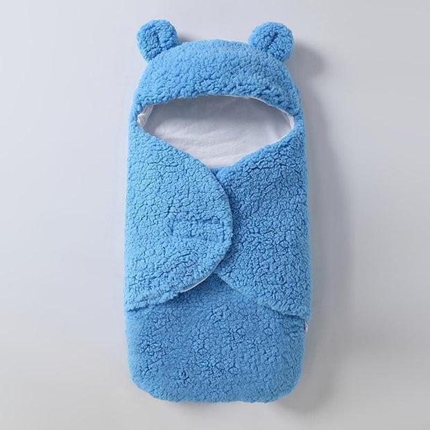 Baby Quilt Towel Cashmere Cotton Thickened Warm Sleeping Bag - MomyMall