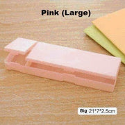 Mochi Transparent Pencil Case - MomyMall Pink (large)
