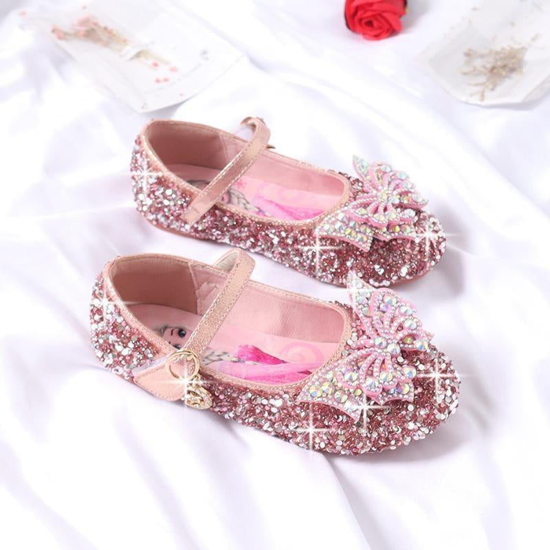 Girl Princess Shoes Bow Knot Girl Single Shoes