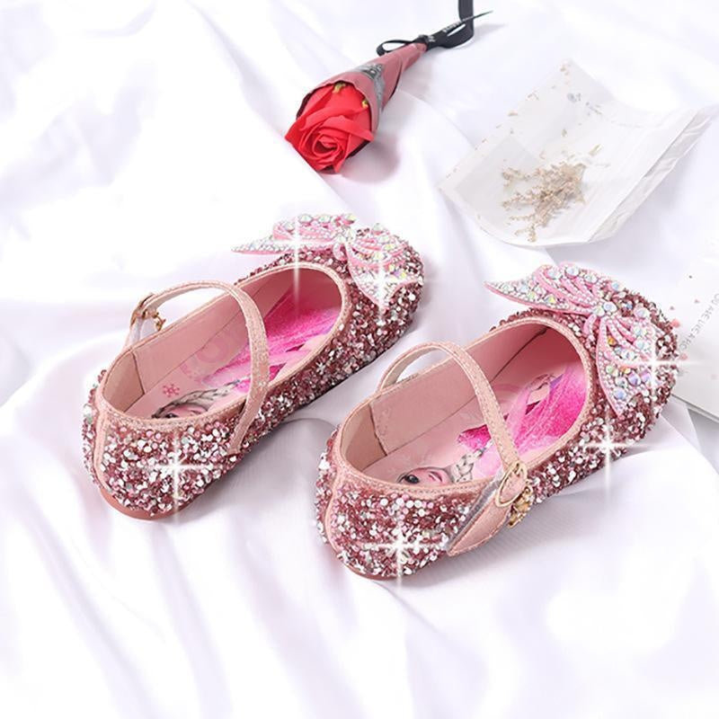 Girl Princess Shoes Bow Knot Girl Single Shoes