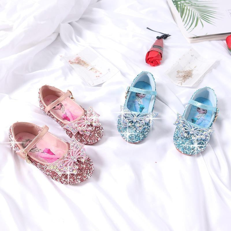 Girl Princess Shoes Bow Knot Girl Single Shoes