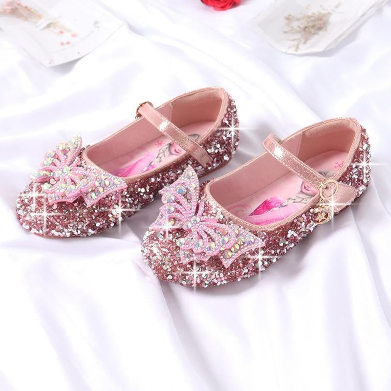 Girl Princess Shoes Bow Knot Girl Single Shoes