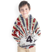 Kid Boy Girl 3D US Flag Print Fashion Hoodie - MomyMall Type 5 / 2-3 Years