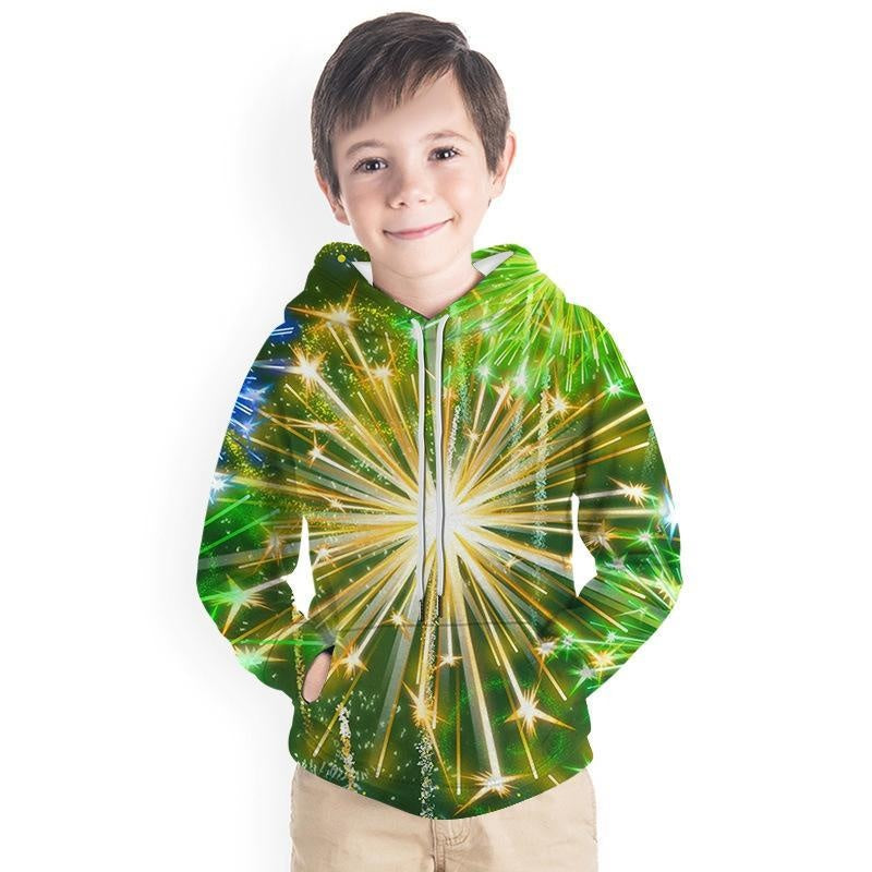 Kid Boy Girl 3D Colorful Printed Hoodie