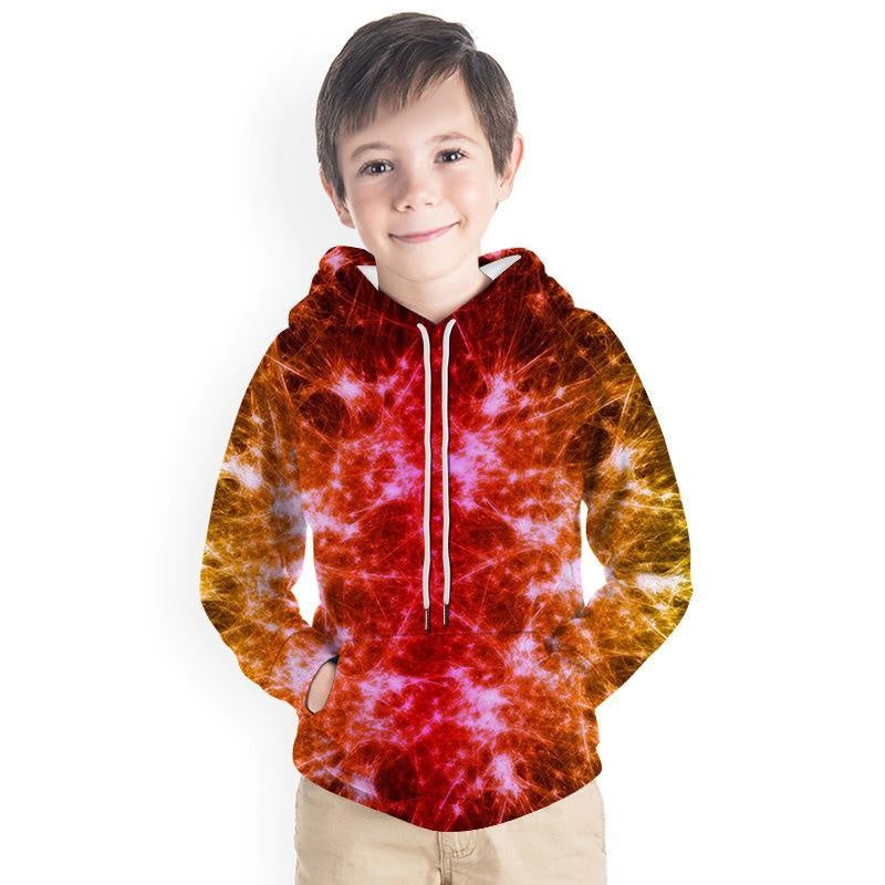 Kid Boy Girl 3D Colorful Printed Hoodie