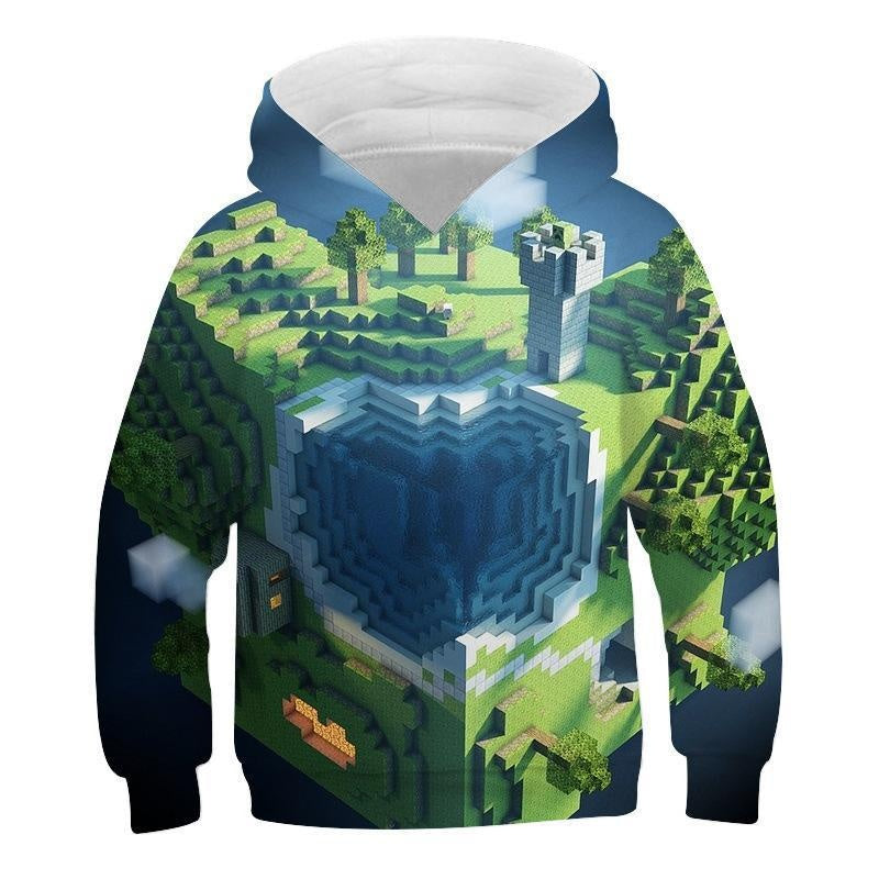 Kid Boy Girl 3D Printed Fashion Hoodie