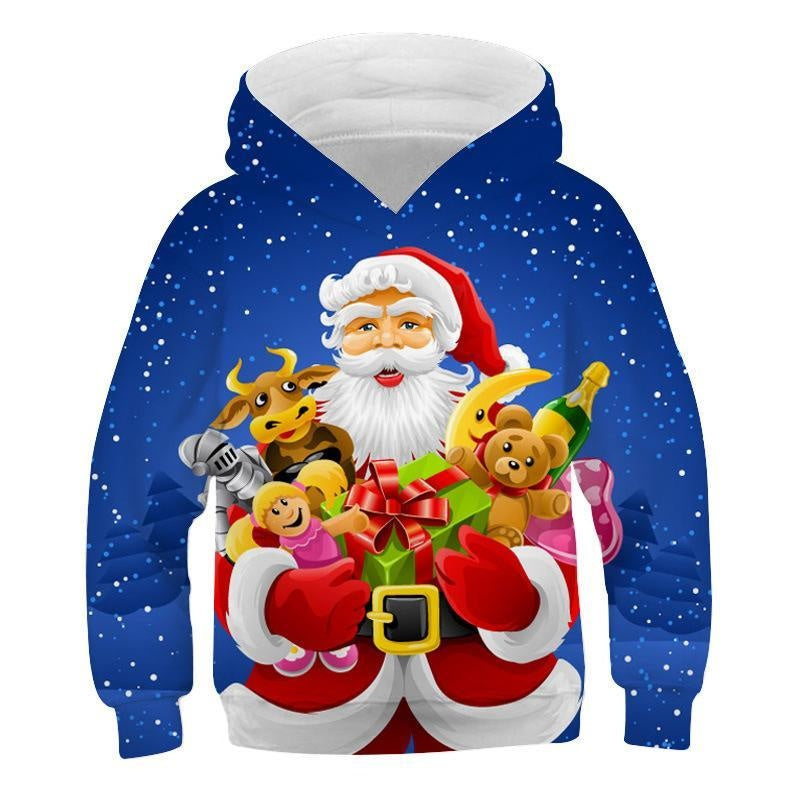 Hot Sale Christmas Cute 3D Printed Hoodie - MomyMall style11 / 100cm:2-3years