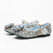 Girls Soft-soled Sequined Water Drill Crystal Single Shoes - MomyMall
