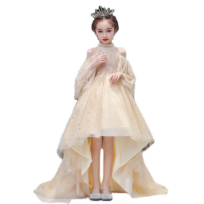 Girl Sweet Birthday Princess Wedding Piano Evening Dress - MomyMall