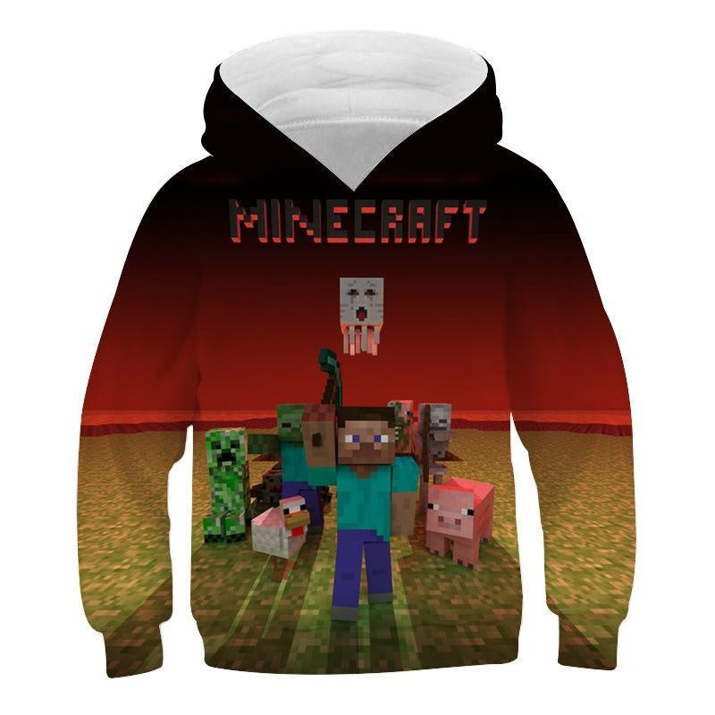 Kid Boy Girl 3D Printed Fashion Hoodie