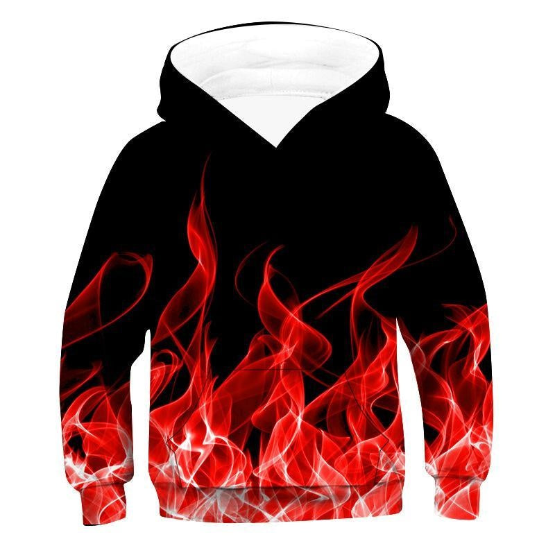 Kid Boys Girls 3D Printed Fashion Hoodie