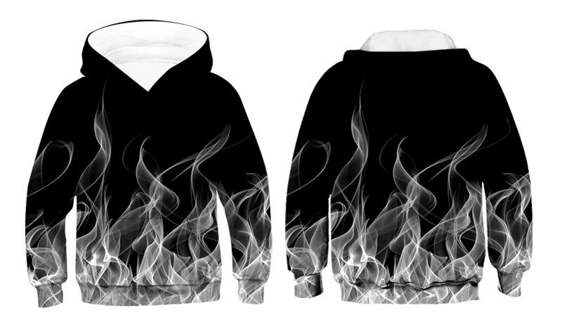 Kid Boys Girls 3D Printed Fashion Hoodie