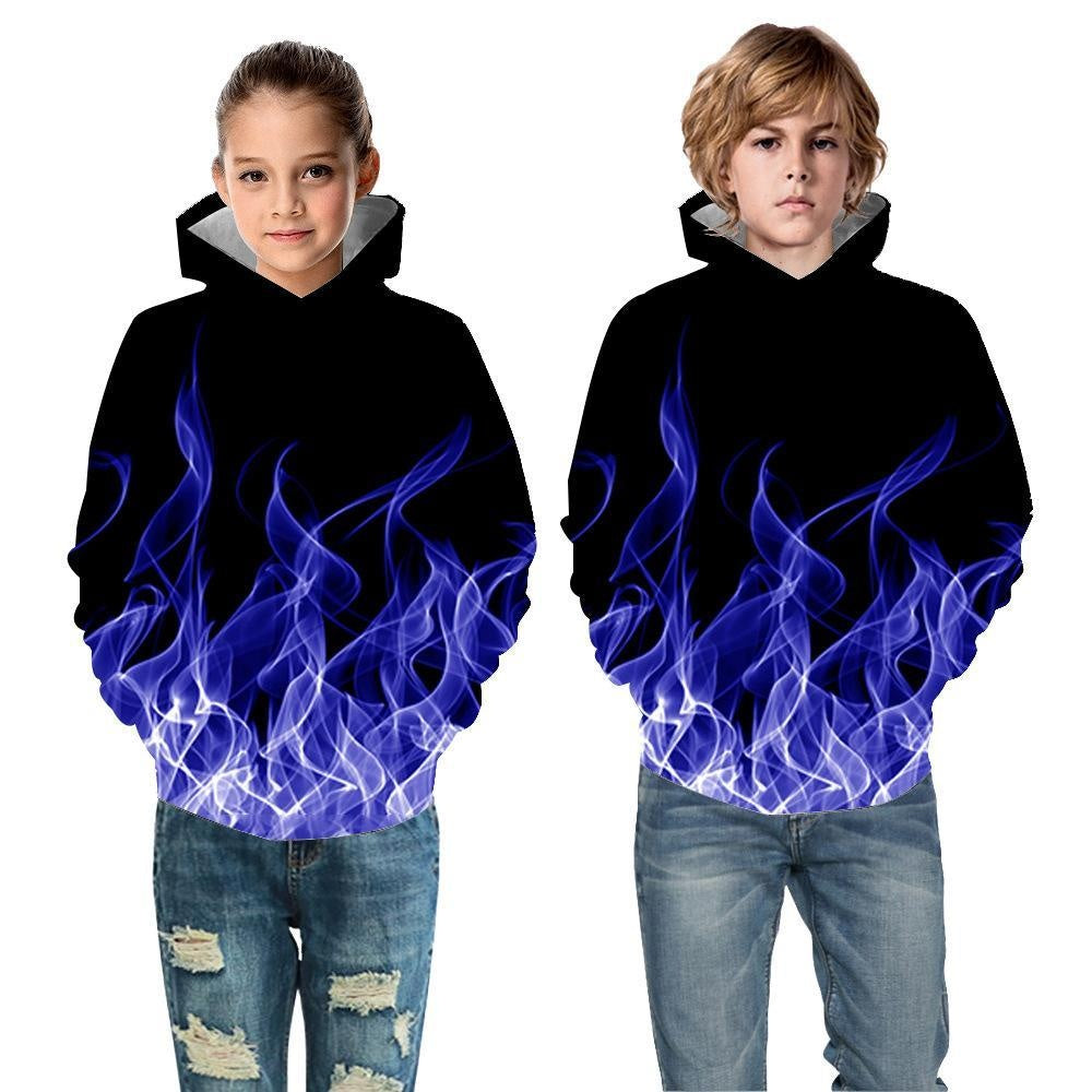 Kid Boys Girls 3D Printed Fashion Hoodie