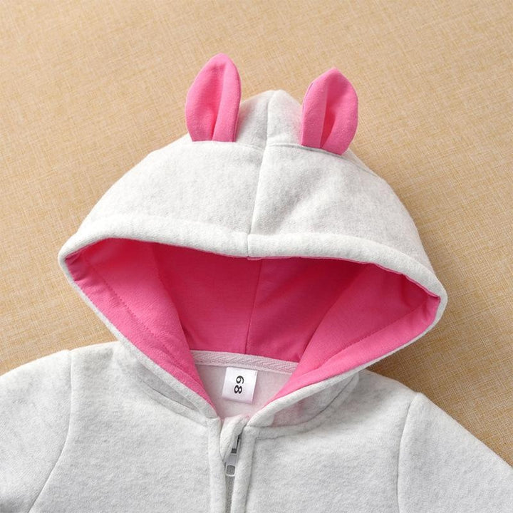 Autumn Winter New Infant Casual Jacket Baby Girl Warm Hooded Coat