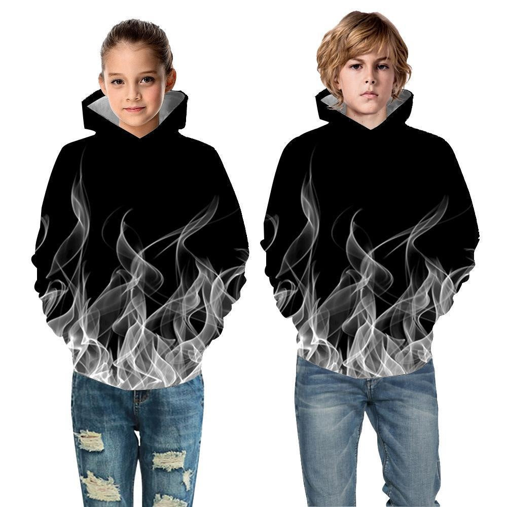 Kid Boys Girls 3D Printed Fashion Hoodie