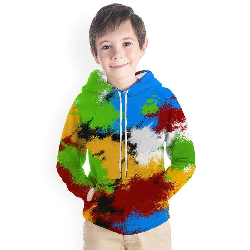 Kids Boy Girl Personalized Graphic 3D Print Hoodie