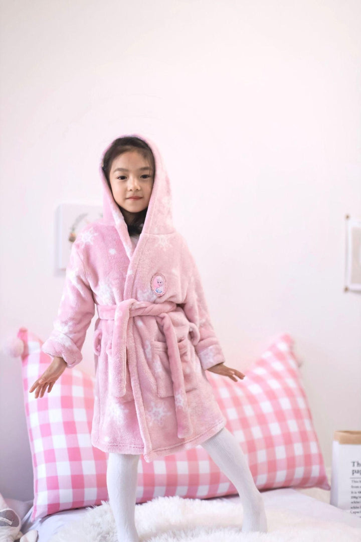 Girls Baby Frozen Plus Velvet Aisha Princess Pajamas - MomyMall Pink / 1-2 Years
