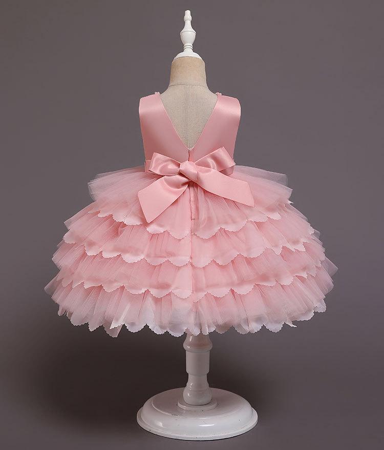 New Baby Princess Dress Multi Layer Cake Puff Party Dress - MomyMall