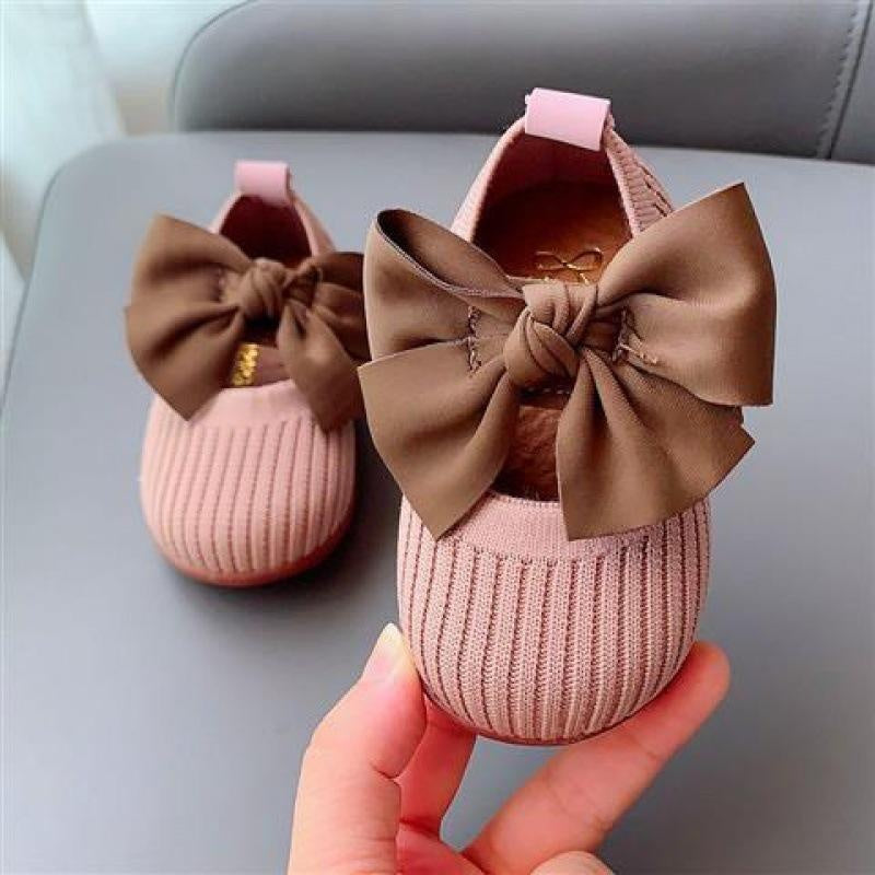 Baby Girl Princess Shoes Baby Toddler Shoes Soft Sole Single Shoes - MomyMall Pink / US5.5/EU21/UK4.5Toddle