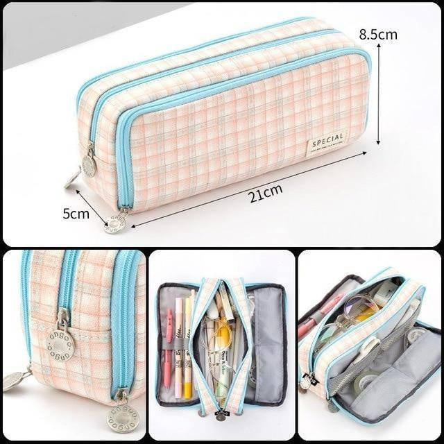 Triple Zip Stationery Organiser