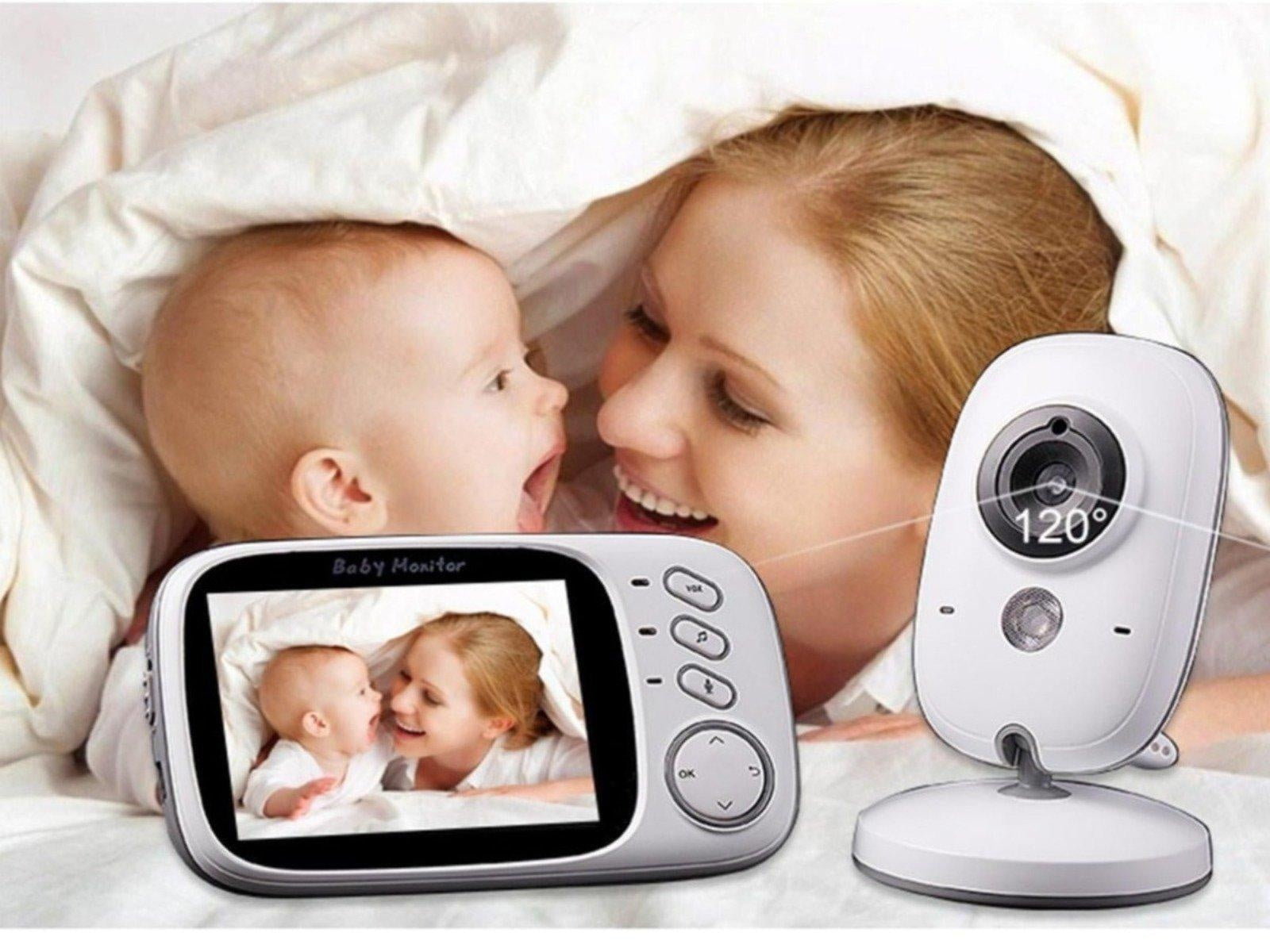 Video Baby Monitor Camera WiFi Smart App Home Security with Night Vision - MomyMall