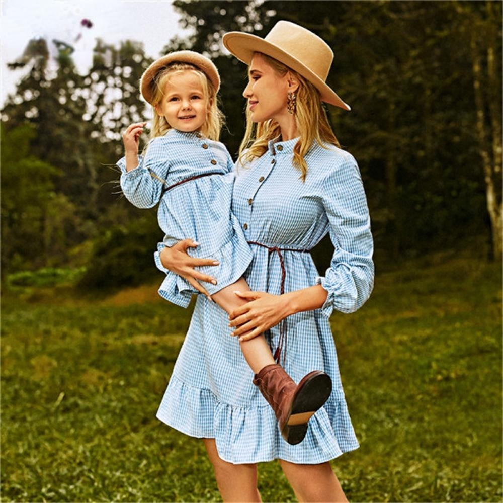 Family Matching Parent-Child Mom Daughter Dress - MomyMall