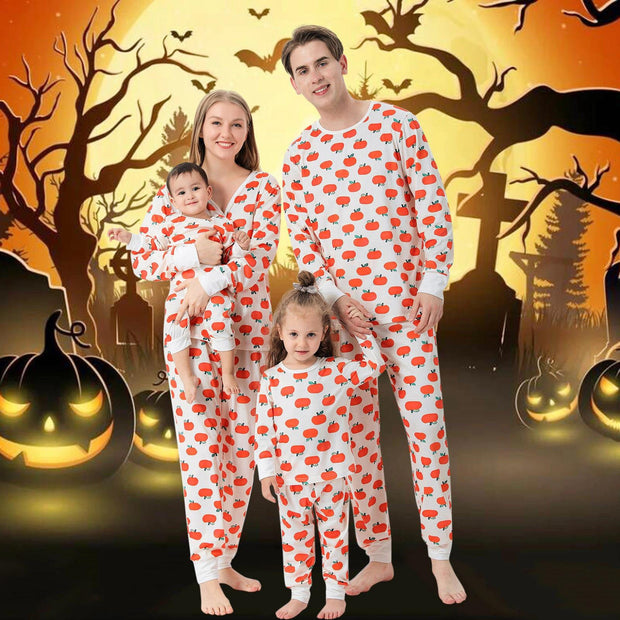 Family Matching Halloween Pajamas Mommy Father Daughter Son Dog - MomyMall