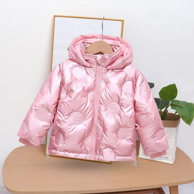Girls Outerwear Jacket Boy Girl Winter Kids Coats - MomyMall style 1 / 3-4T