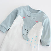 Baby Lovely Elephant Print Comfy Jumpsuit - MomyMall