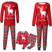 Family Matching Christmas Pajamas Adult Kids Girls Boy Sleepwear Nightwear Outfits