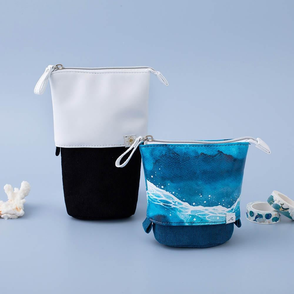 Tsuki 'Ocean Edition' Pop-Up Pencil Case ☾ - MomyMall