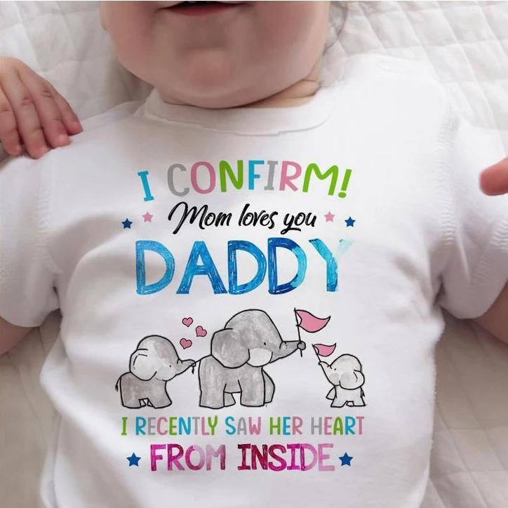 Cartoon Elephant Printed Baby Romper - MomyMall