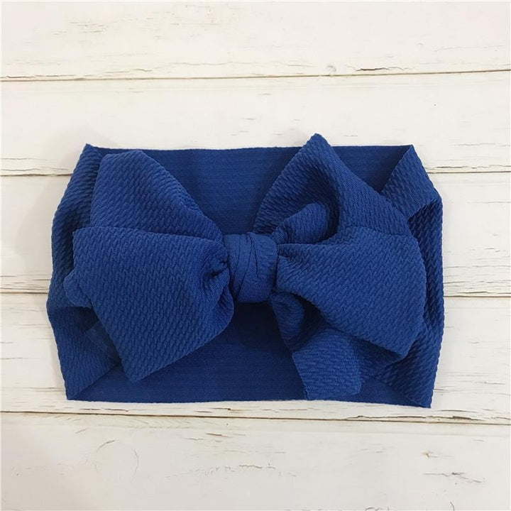 Cute Bow Tie Headband - MomyMall Blue
