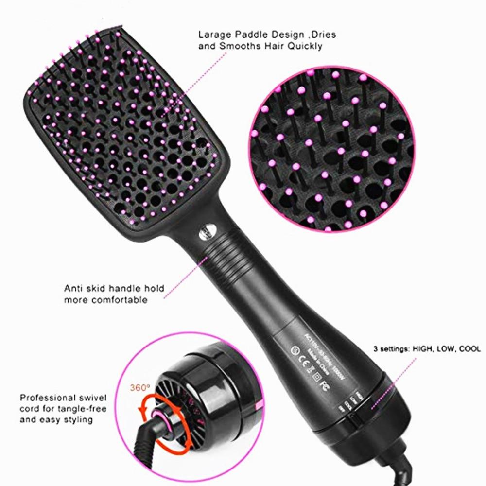 Professional Hair Volumizer Dryer Brush-hot Air Blow Comb - MomyMall